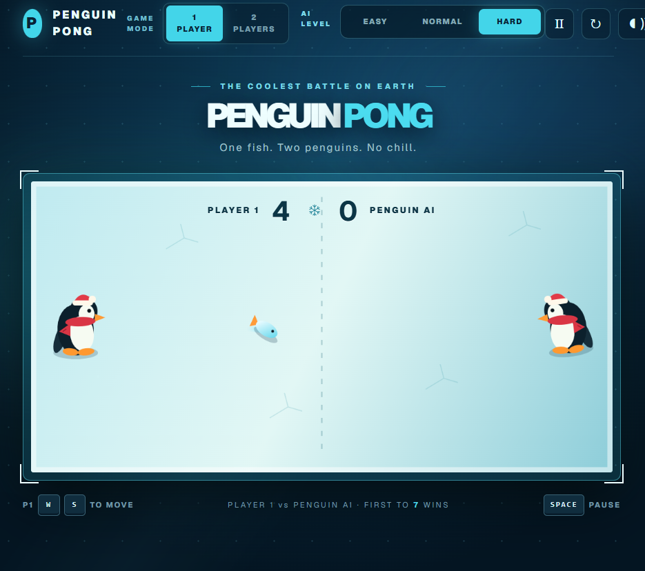 Penguin Pong